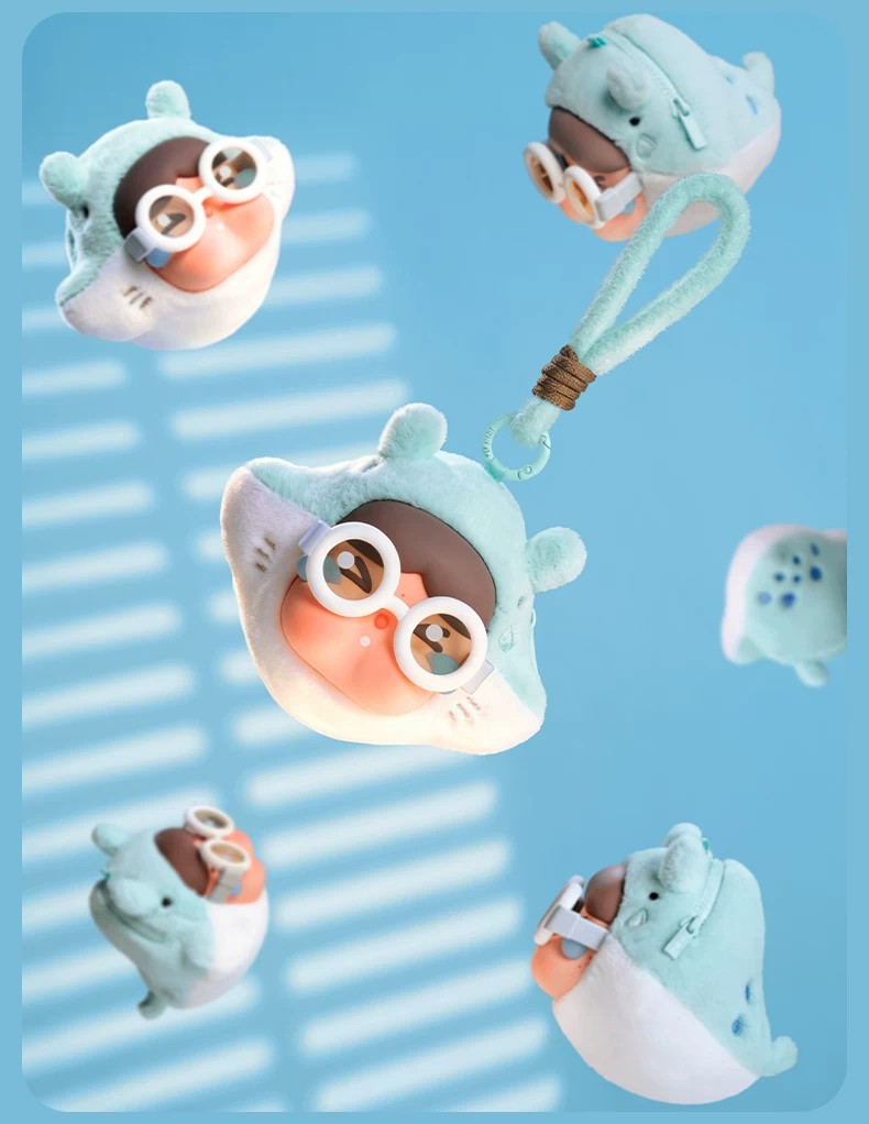 POPMART泡泡玛特 CRYBABY泪流成海系列耳机包盲盒