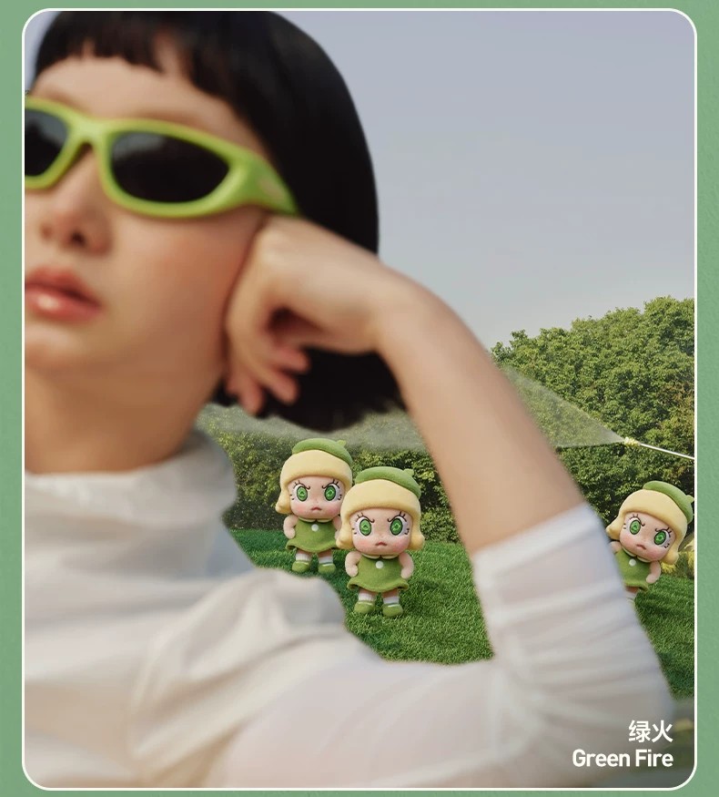 POPMART泡泡玛特Angry Molly 心火怒放系列毛绒挂件盲盒