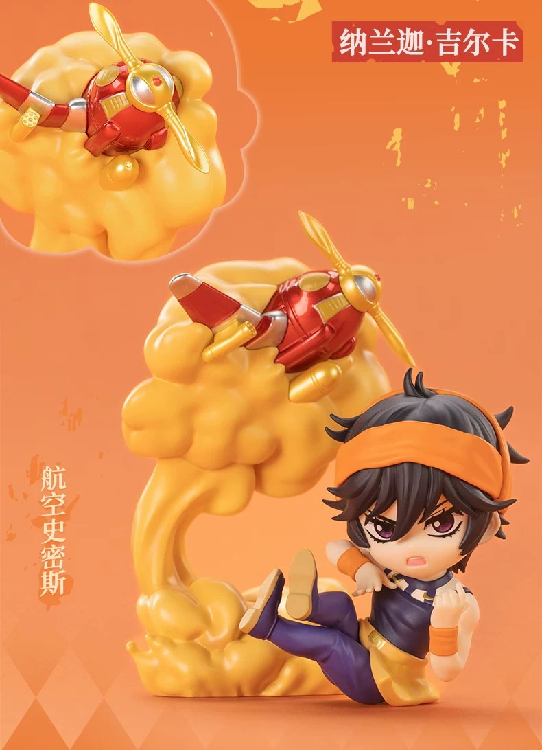 POPMART泡泡玛特共鸣JOJO的奇妙冒险黄金之风盲盒手办