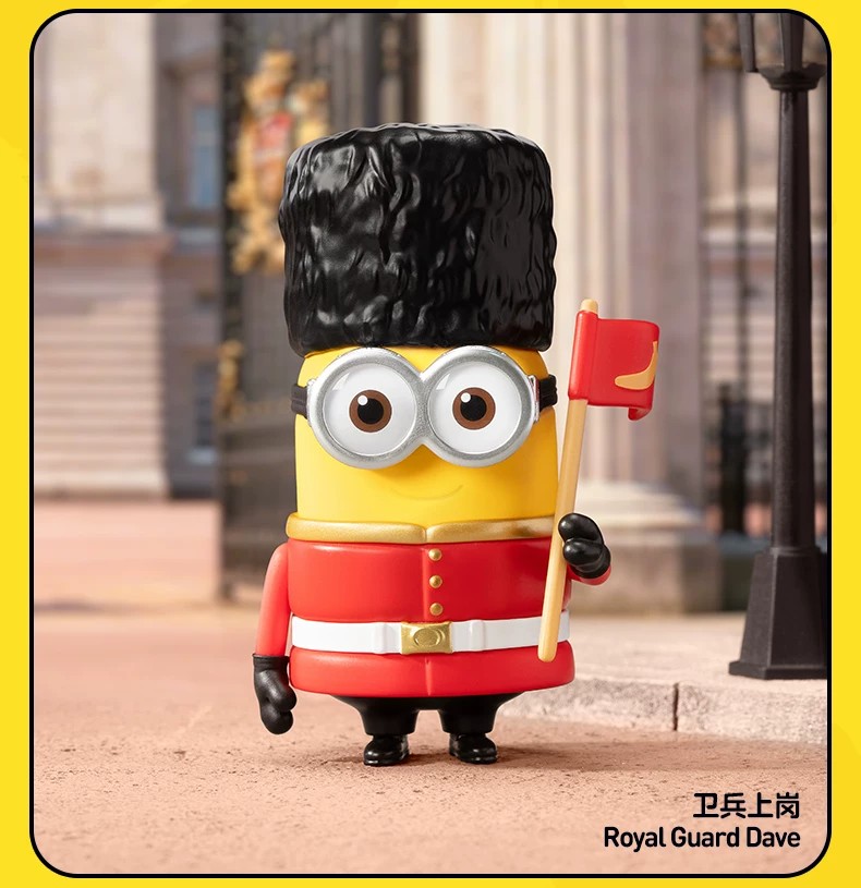 POPMART泡泡玛特小黄人世界之旅系列手办盲盒摆件