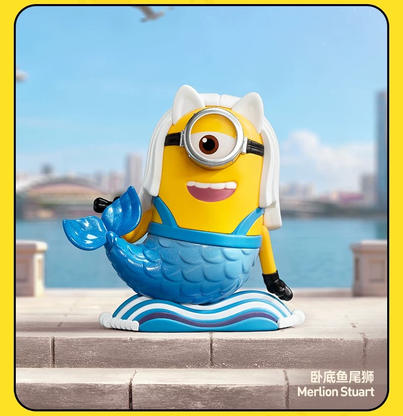 POPMART泡泡玛特小黄人世界之旅系列手办盲盒摆件