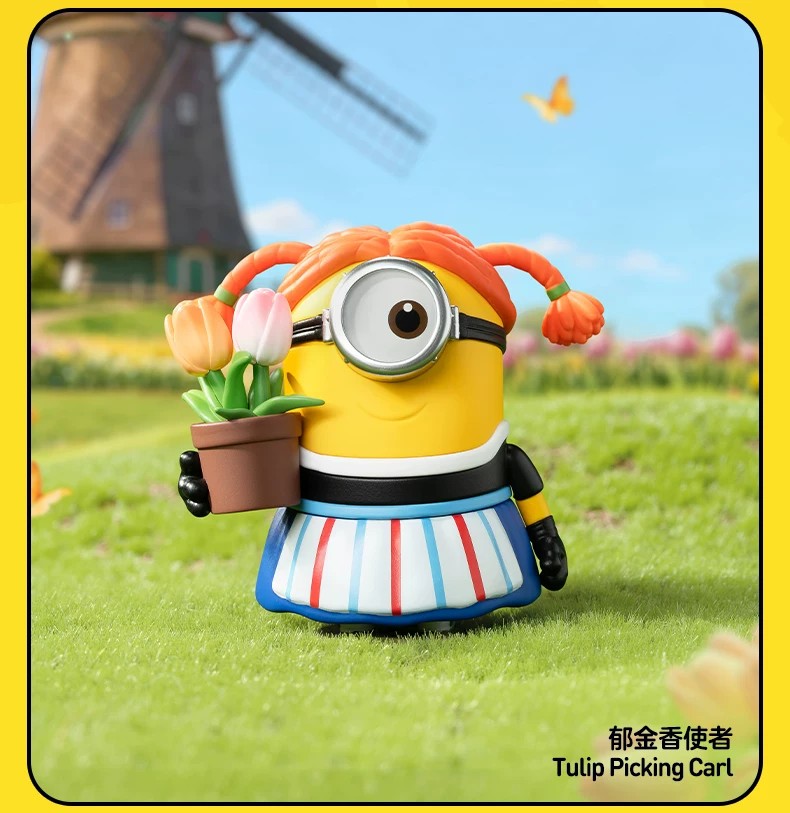 POPMART泡泡玛特小黄人世界之旅系列手办盲盒摆件