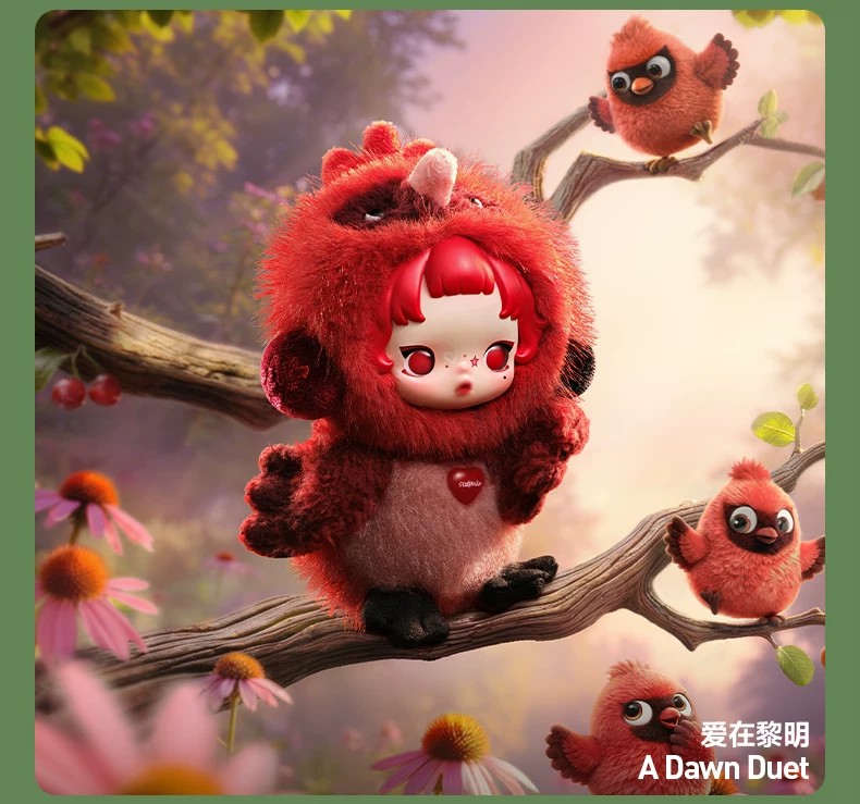 POPMART泡泡玛特Dear Birds系列毛绒挂件盲盒