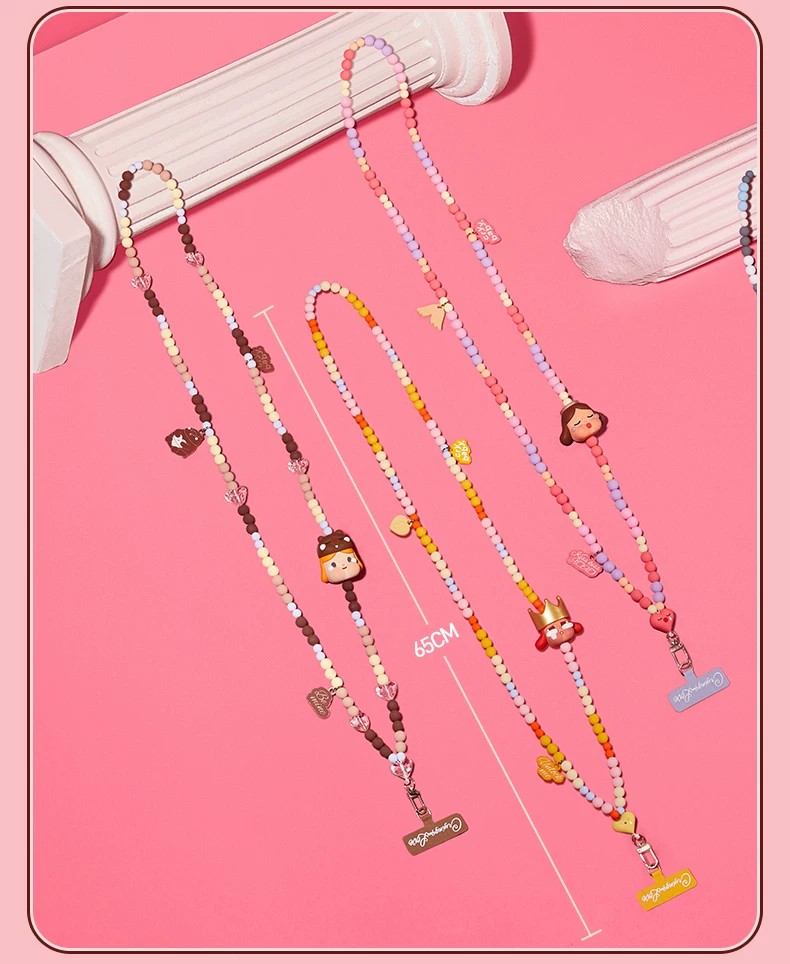 POPMART泡泡玛特CRYBABY 爱神的眼泪手机长款挂绳盲盒