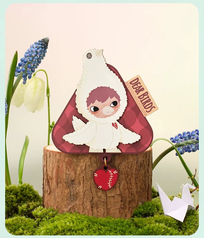 POPMART泡泡玛特Dear Birds系列冰箱贴盲盒家居周边