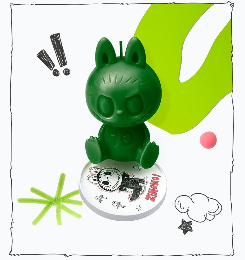 POPMART泡泡玛特THE MONSTERS十周年系列香薰蜡烛盲盒