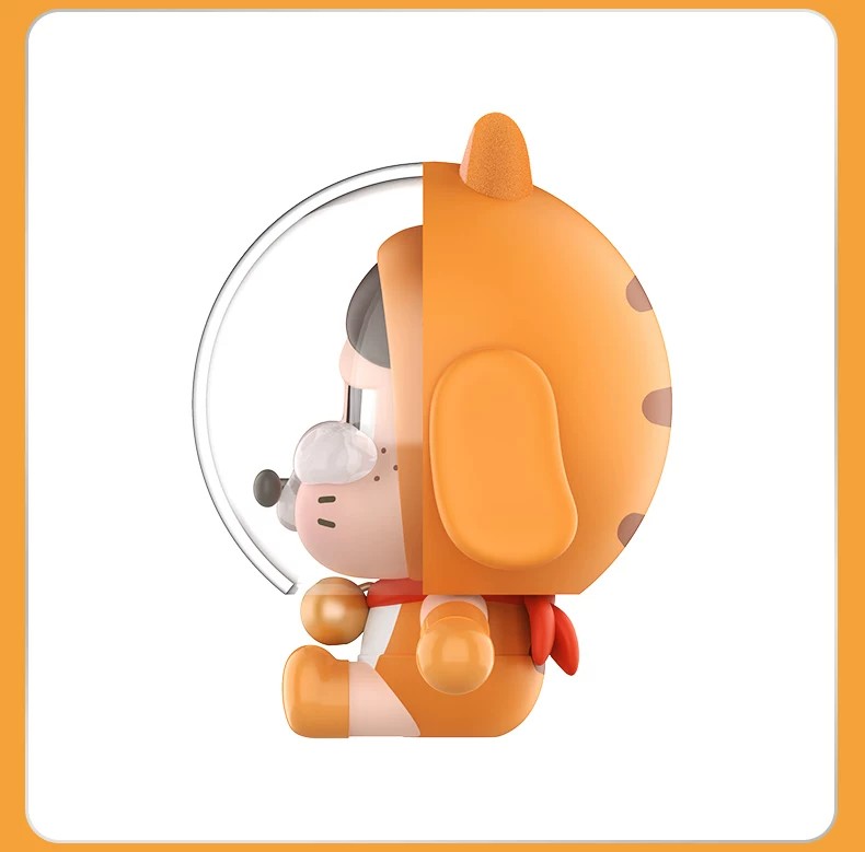 POPMART泡泡玛特Crybaby宇航猫手办