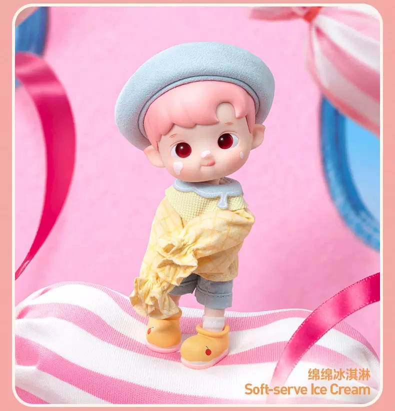 POPMART泡泡玛特HACIPUPU小馋包系列1 12可动人偶盲盒