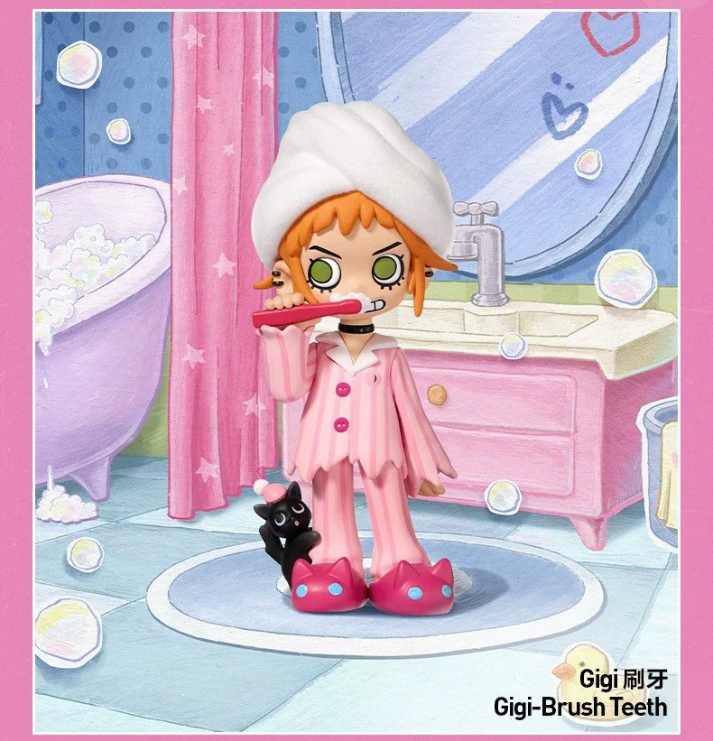 POPMART泡泡玛特Lil Peach Riot 小小叛桃彻夜狂欢系列手办盲盒