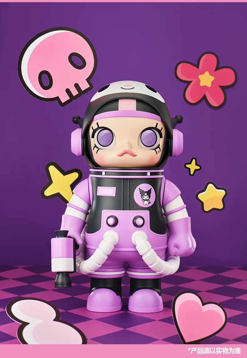 POPMART泡泡玛特MEGA SPACE MOLLY 400% 三丽鸥家族盲盒