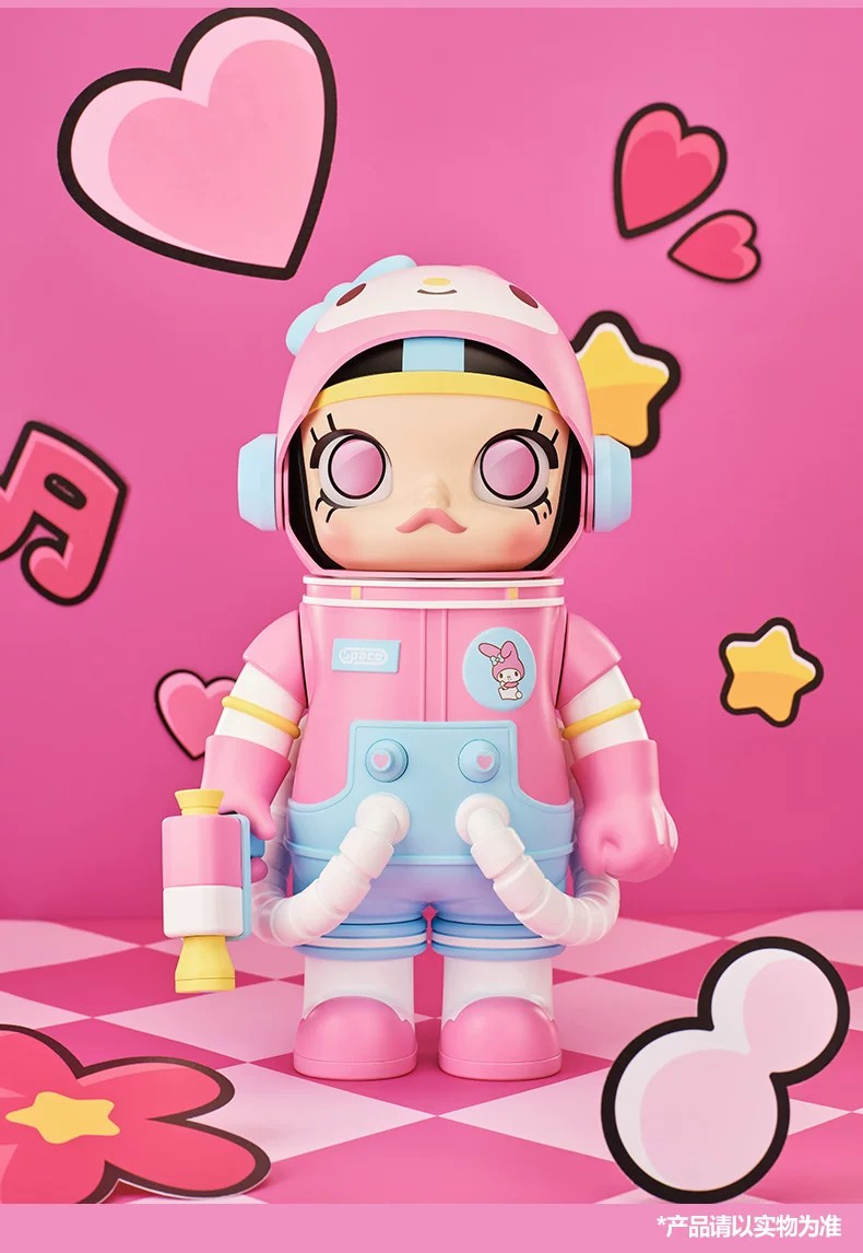 POPMART泡泡玛特MEGA SPACE MOLLY 400% 三丽鸥家族盲盒