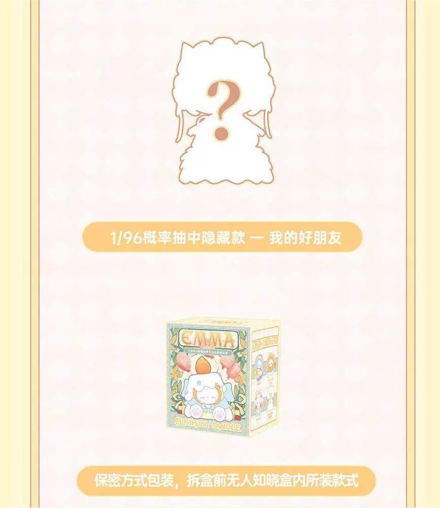 Emma秘境森林生日会系列盲盒