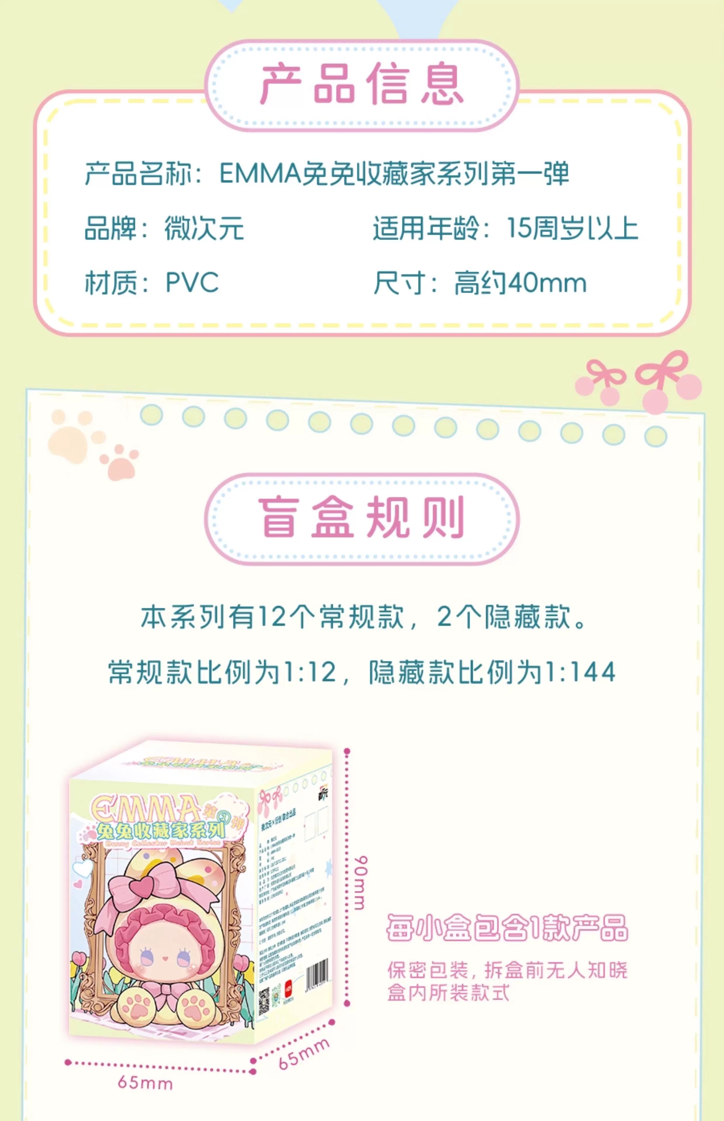 EMMA兔兔收藏家系列第一弹