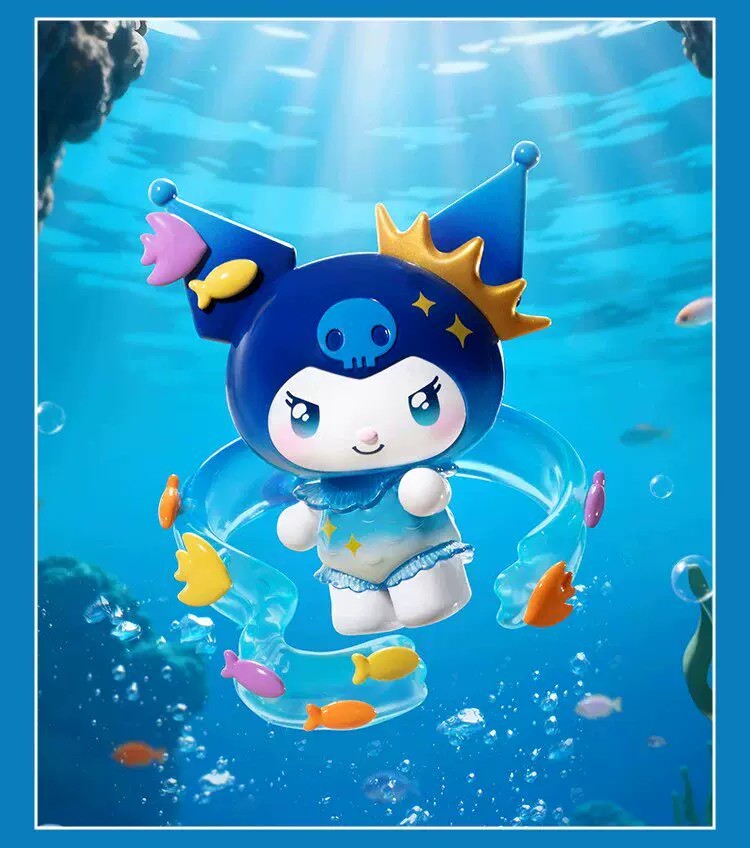 酷洛米深海秘境系列手办盲盒