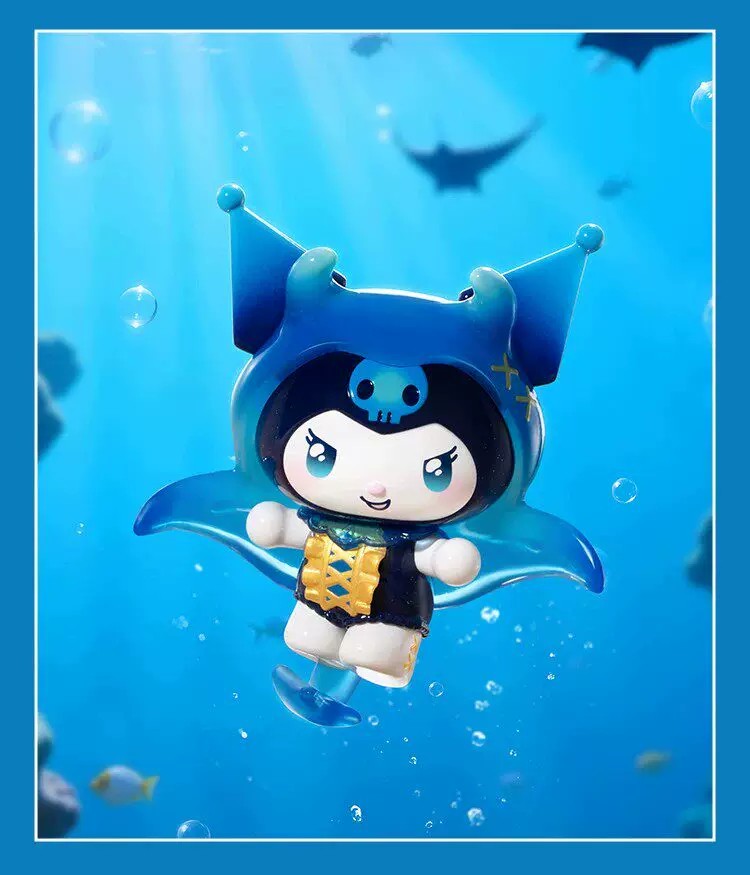 酷洛米深海秘境系列手办盲盒