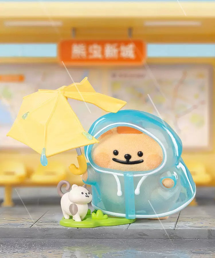 小熊虫大人国历险记系列手办盲盒