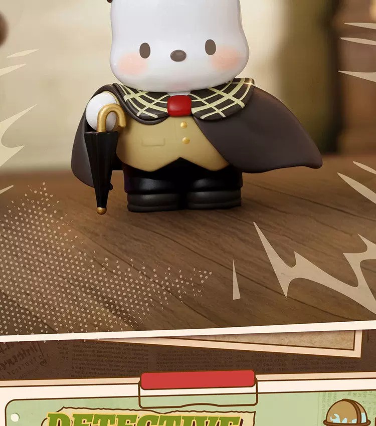 帕恰狗钻石侦探系列手办盲盒
