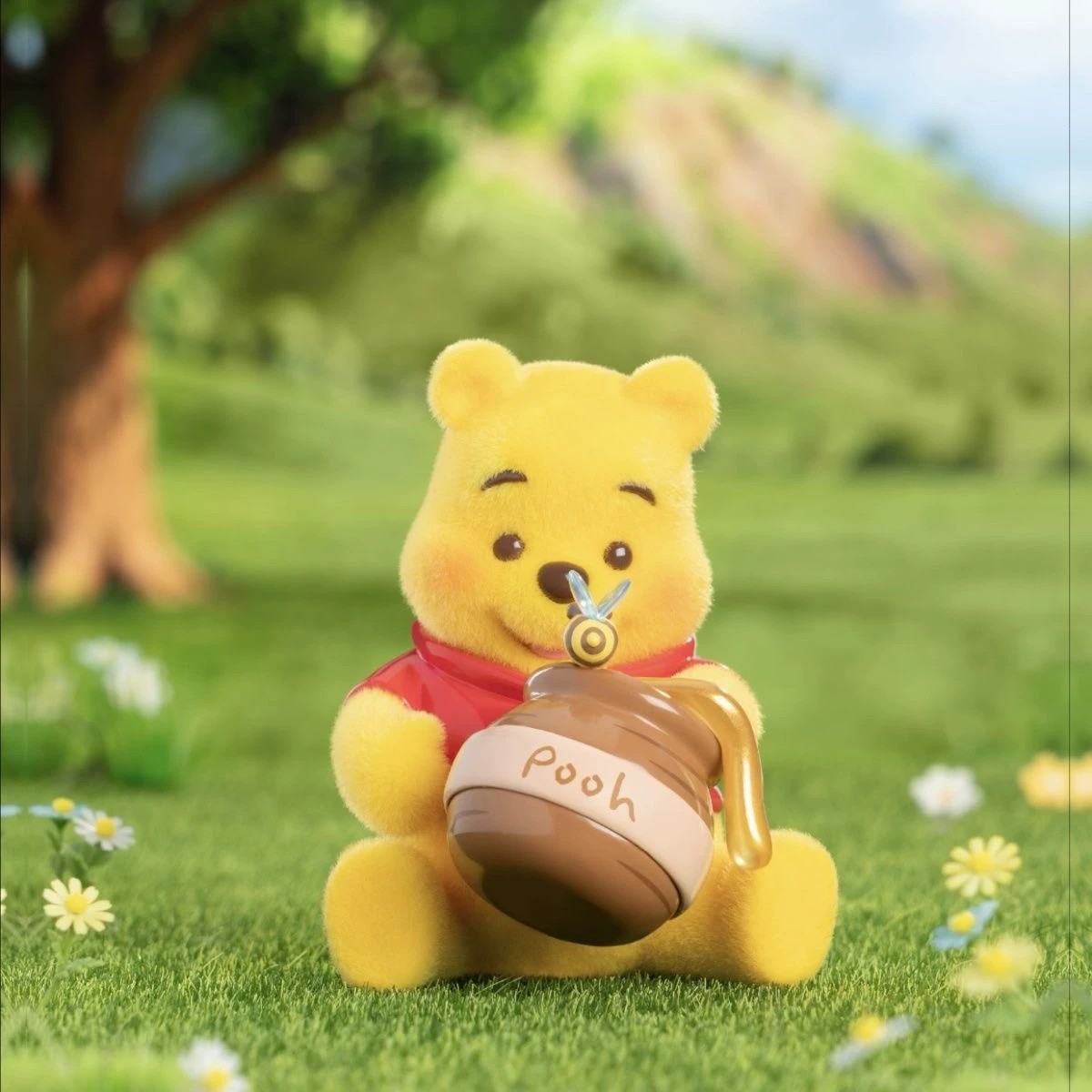 迪士尼小熊维尼百年探蜜系列手办盲盒