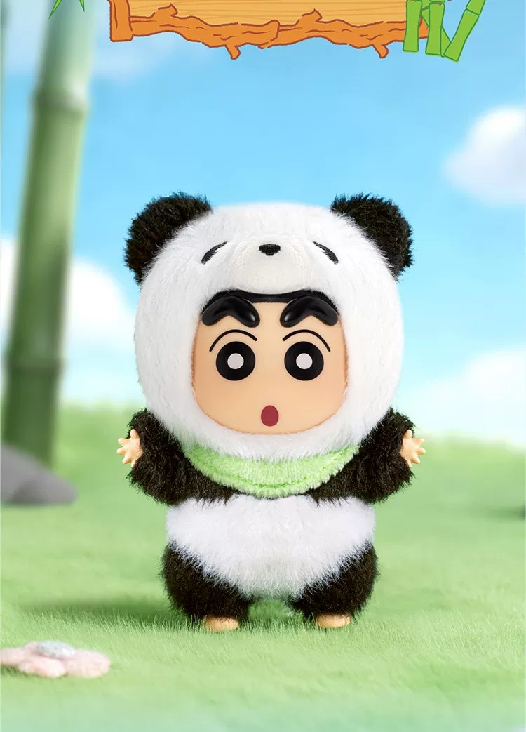 蜡笔小新森林剧场系列搪胶毛绒盲盒