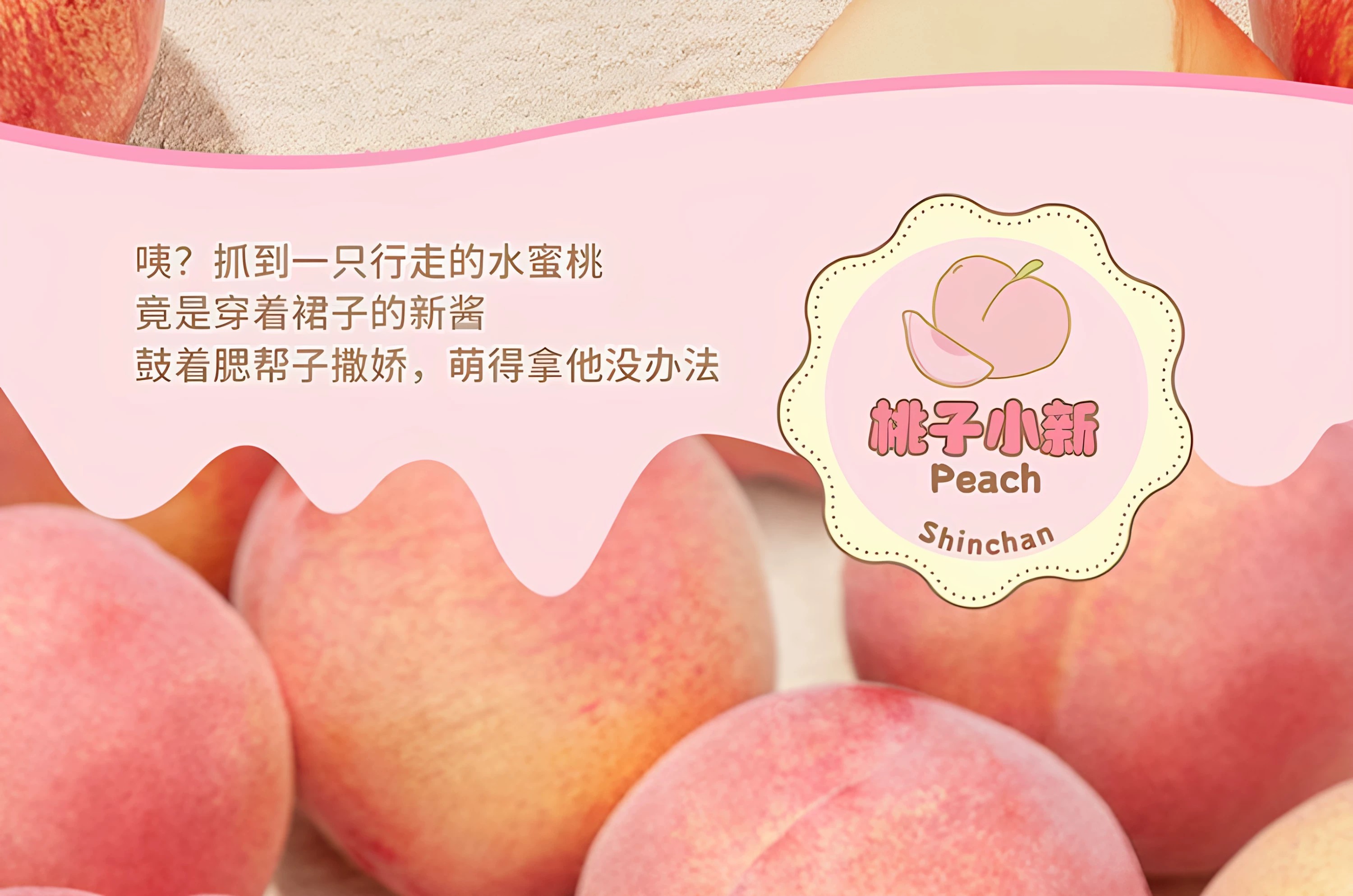 蜡笔小新水果小屋系列毛绒挂饰盲盒