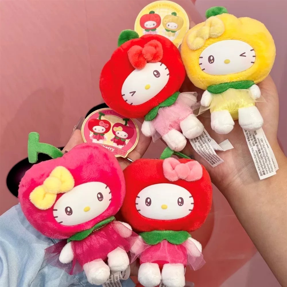 三丽鸥家族蔬果系列MINI毛绒挂饰盲盒