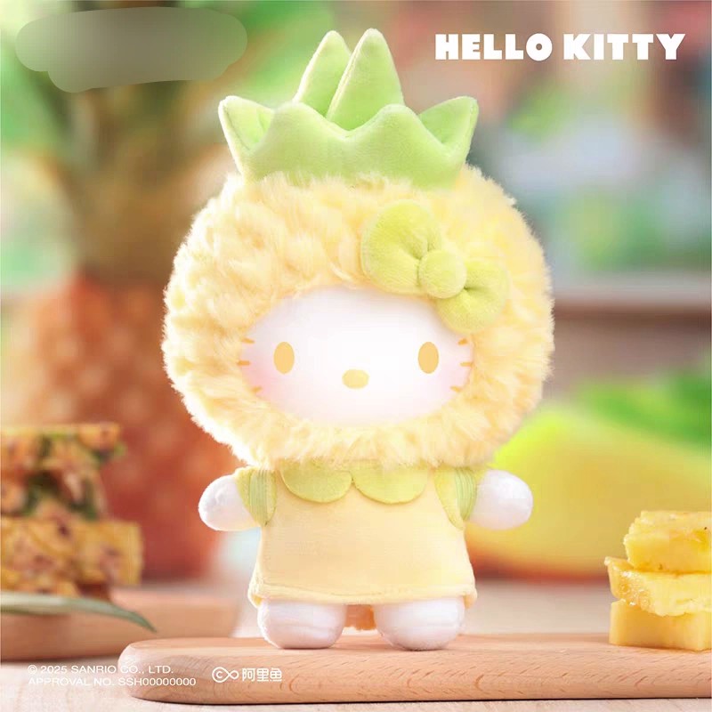 Hello Kitty果香乐园系列毛绒挂饰盲盒