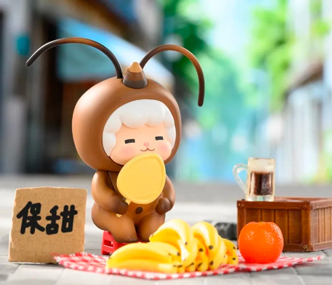 卷卷羊火辣双马尾系列手办盲盒