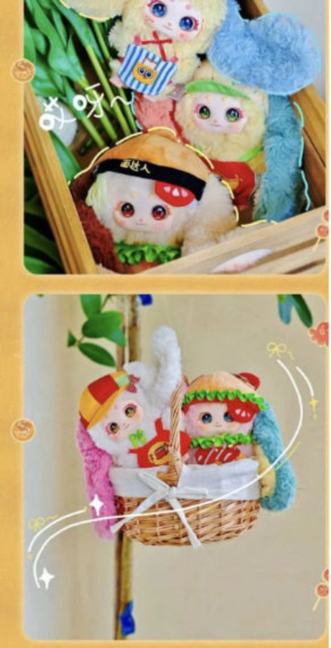 诺里2代-美食手账毛绒